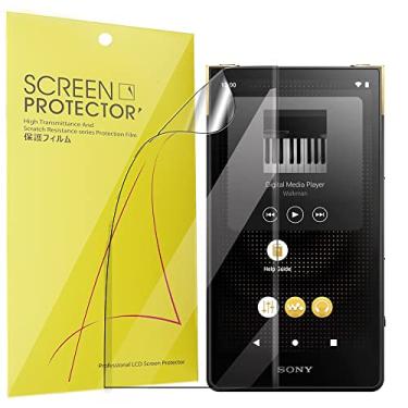 Imagem de Lamshaw Protetor de tela compatível com Sony NW-ZX707, [pacote com 6] Película transparente de TPU de cobertura total compatível com Sony NW-ZX707 Walkman (pacote com 6)