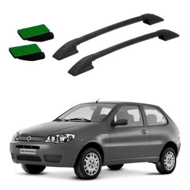 Imagem de Rack Teto Longarina Palio Economy 2007 2008 2009 Preto Cola. - Solar