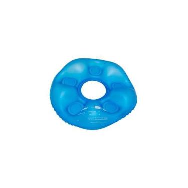 Imagem de Almofada Inflável Redonda Caixa de Ovo C/Orificio - AquaSonus
