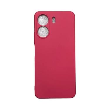 Imagem de Capa Capinha Redmi 13C / Poco C65 Aveludada Silicone Case (vermelho)