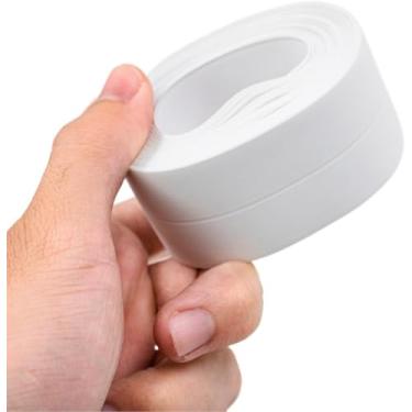 Imagem de Fita de Vedação Adesiva para Portas e Janelas – Vedação Contra Poeira, Insetos e Vento – Isolante Térmico e Acústico – PVC Resistente 3m x 3,5cm – Aplicação Rápida