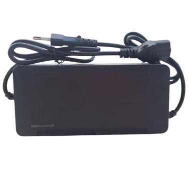 Imagem de Carregador De Scooter Elétrico, Adaptador De Bateria De Chumbo-ácido 48V 20AH, Proteção De Controle De Temperatura De Desligamento Inteligente, Ventilador De Baixo Ruído Economizador De Energia,5,