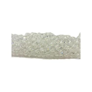 Imagem de Fio de Cristal Facetado 10mm - 50 pçs - Ideal p/ Guias de Umbanda Cand