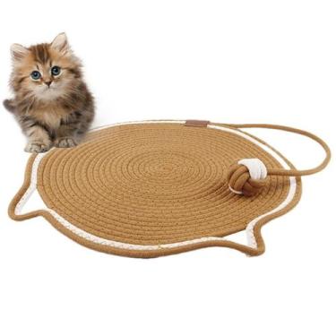 Imagem de Arranhador Tapete Caminha Rasqueavel Gato Pet Animais Estimaçao Bichin