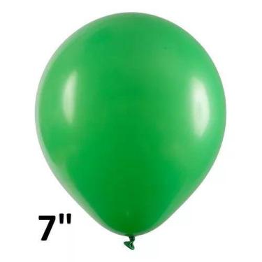Imagem de Balão Artlatex N7 C/50un Decoração Festa Aniversario - Art-Latex, Verd