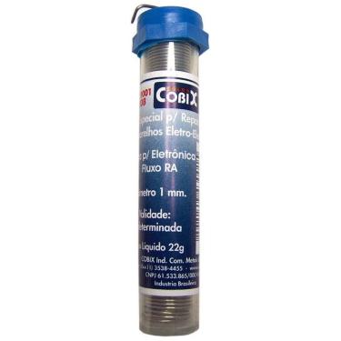 Imagem de Solda Tubinho Cobix Azul 22 Gramas