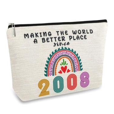 Imagem de Bolsa de maquiagem e decorações de aniversário de 17 anos para meninas