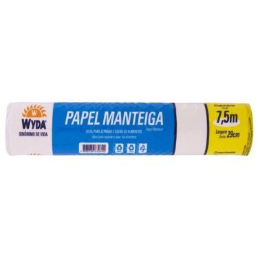 Imagem de Papel Manteiga Rolo 29cm 7,5MTS - Wyda