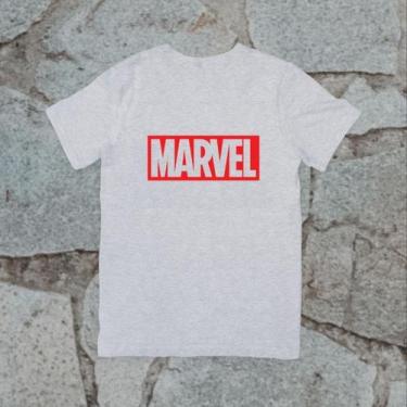 Imagem de Camiseta Marvel de manga curta 100% algodão - PrintItout.cl - Lightbek