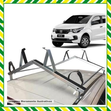 Imagem de Rack Teto Suporte Porta Escadas Palio Siena Uno Mobi