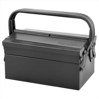 Imagem de Vonder, Caixa Metálica Sanfonada Para Ferramentas, Com 3 Gavetas, 30 Cm X 19 Cm X 16 Cm.