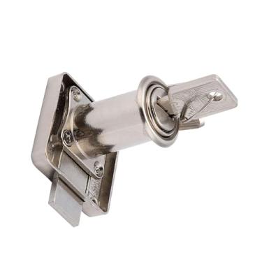 Imagem de Zerodis Fechadura de Móveis de Segurança Com Chaves Jardinagem Doméstica Melhoria da Casa Fechadura de Liga Metálica para Mesa de Escritório e Gavetas Domésticas de Móveis de Segurança Com Chaves