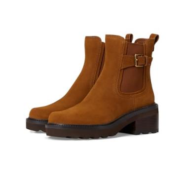 Imagem de Cole Haan Shibley Fivela feminina impermeável Chelsea, Tobacco Wp Suede, 37