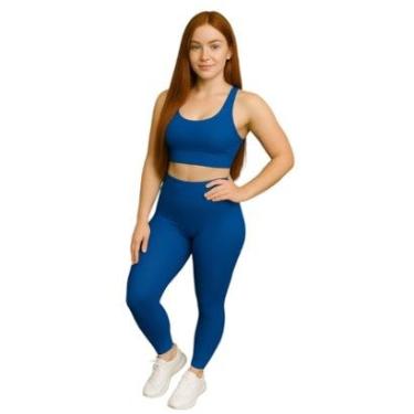 Imagem de Calça Legging BÁSICA COLORIDA Leg Fitness Corrida Academia Feminina Cintura Alta 578-Feminino
