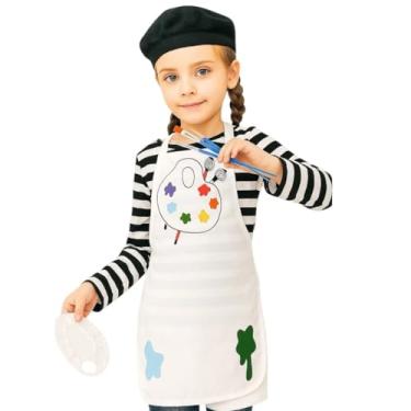 Imagem de Fantasia Infantil de Artista Pintor, Unissex para Carnaval, Inclui Boina, Avental, Tintas e Pincel (p)