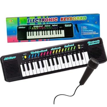 Imagem de Teclado Eletrônico Musical Infantil Piano Criança A Pilha