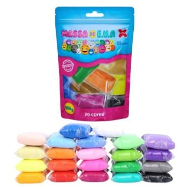 Imagem de MASSA EVA 250G MAKE+ 20 CORES SORTIDAS