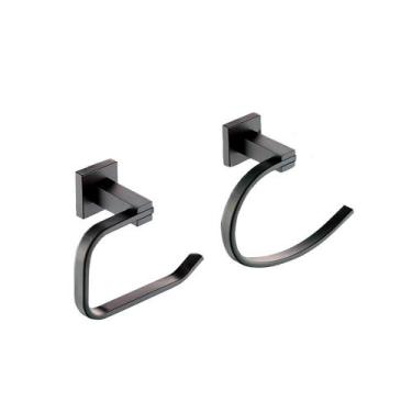 Imagem de Acessórios para Banheiro Quadrado 2 peças São Francisco Pingoo.casa - 