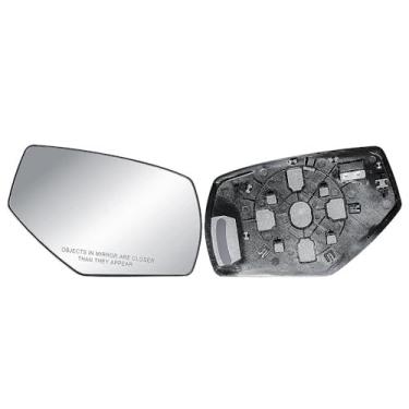 Imagem de Espelho retrovisor de porta do lado direito do passageiro de substituição aquecido com placa traseira para Chevrolet Silverado GMC Sierra 1500 2500 3500 2014-2019