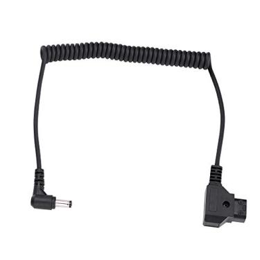 Imagem de Generic Cabo de Alimentação Espiral do Conector Macho D da Torneira para a Câmera de Bmcc Bmpc 4k, Tomada Dc Elástica 39.4 "de Comprimento para a Luz da Câmera do Diodo Emissor de Luz Monitor