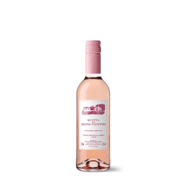 Imagem de VINHO QUINTA DE BONS VENTOS ROSÉ 375ML