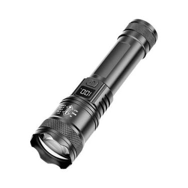 Imagem de Lanterna LED Recarregável Tipo-C Super Brilhante 100000LM, Longo Alcan
