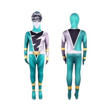 Imagem de Fantasia De Cosplay De Anime Para Crianças Ranger Kishiryu Sentai Ryus