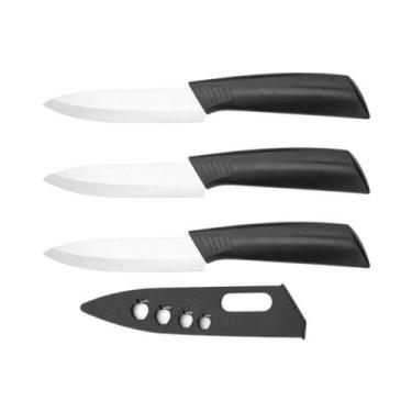 Imagem de Faca De Cerâmica De 3, 4 E 5 Polegadas, Resistente À Ferrugem, Faca Pa