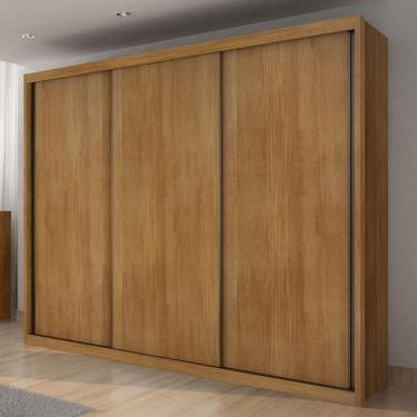 Imagem de Guarda Roupa Casal Ambiente Palazzo 3 Portas 6 Gavetas Cumaru 23 - Novo Horizonte