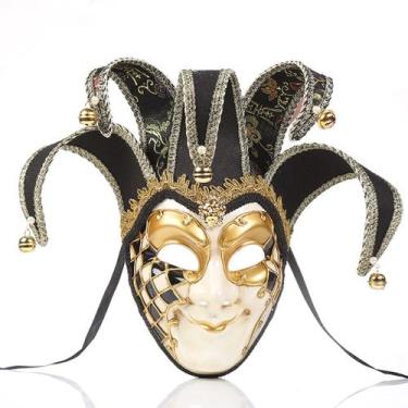 Imagem de Masquerade Mask Gig Venetian para Halloween Carnival Cos - Yiweisai