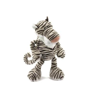 Imagem de Boneca de brinquedo de pelúcia Zebra 25cm para crianças - yiweisai