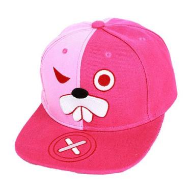 Imagem de Boné de beisebol rosa anime para homens e mulheres, bordado esportivo 