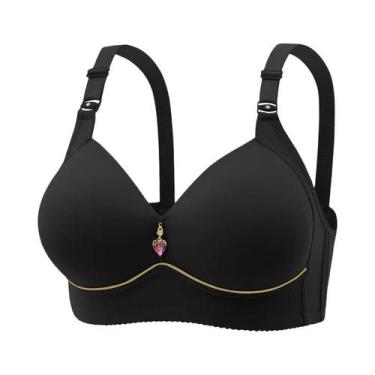 Imagem de Sutiã Feminino plus Size Confortável, Respirável, Não Magnético, Com B