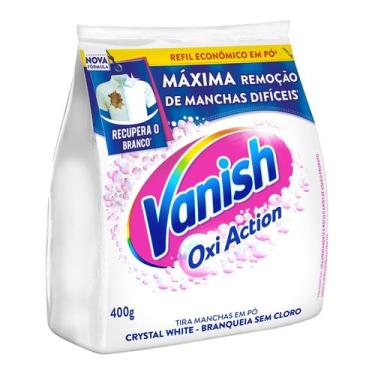 Imagem de Tira Manchas em Pó Crystal White Oxi Action Refil Vanish 400g