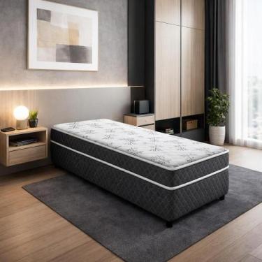 Imagem de Cama Conjugada Solteiro Benfica Espuma D33 88x188x50 - VTech