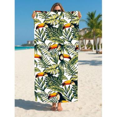 Imagem de Toalha Banho E Praia Verão Tropical Summer Calor Sol Vida - Use Thuco,