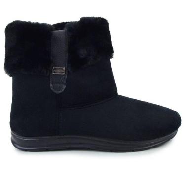 Imagem de Pantufa Feminina Pegada Atoalhada Preta - 2660, Preto, 37