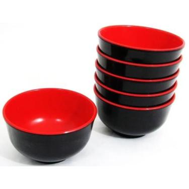 Imagem de Kit 05 Cumbuca Japonesa 1250 Ml Tigela Oriental Bowl Grande - Clink