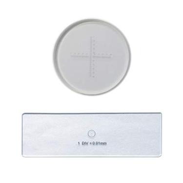 Imagem de Micrometro ocular de alta precisão de 0,1 mm + microscópio de 0,01 mm
