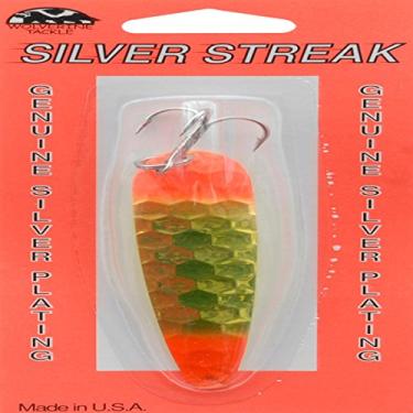 Imagem de Wolverine Isca de colher de pesca de milho C Silver Streak, laranja/dourado, 15 ml