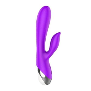 Imagem de Vibrador 10 Velocidades Estimulador Ponto G e Clitóris Recarregável USB Poderoso À Prova D'água Zatla (Roxo)