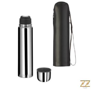 Garrafa Térmica Para Café Clássica Branca 700ml