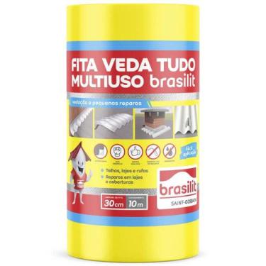 Imagem de Fita Veda Tudo 10 Metros X 30cm - 0802.00089.0030Pc - Brasilit