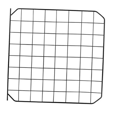 Imagem de Painel de cercadinho portátil para animais de estimação, DIY metal expansível cerca de suprimentos para cão, Porta preta