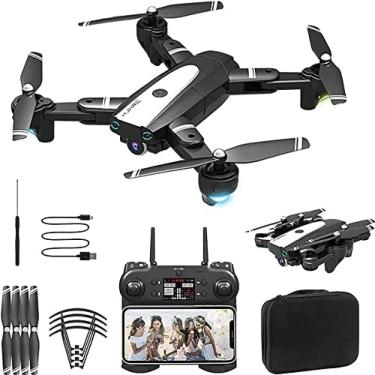 Imagem de Drones Com Câmera Para Adultos 4k, Drones Para Crianças Iniciantes RC Quadcopter RC Mini Drone Com Câmera Drones Boy Toys Gift 10-12 Years Old Teenage Support WiFi FPV,C,1 Bateria,incomparable13