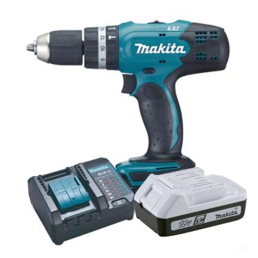 Imagem de Parafusadeira e Furadeira com Impacto DHP453Y002 - 18v - Bivolt - MAKITA