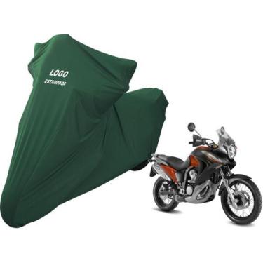 Imagem de Capa Para Moto Honda XL 700V Transalp Alta Durabilidade - Mz, Verde