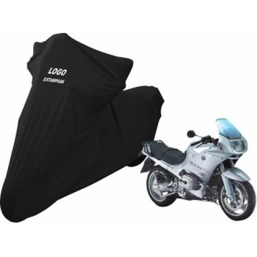 Imagem de Capa Protetora Para Cobrir Moto BMW R 1150 RS Com Logo - Mz, Preta
