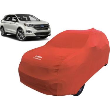 Imagem de Capa De Tecido P/ Proteger Carro Ford Edge - Mz, Vermelha