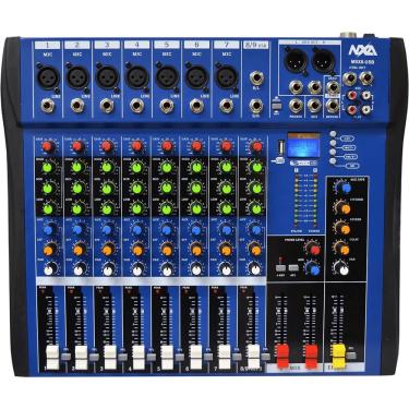 Imagem de Mesa de Som 8 Canais Com Bluetooth, efx e USB MSX-8 USB - nxa